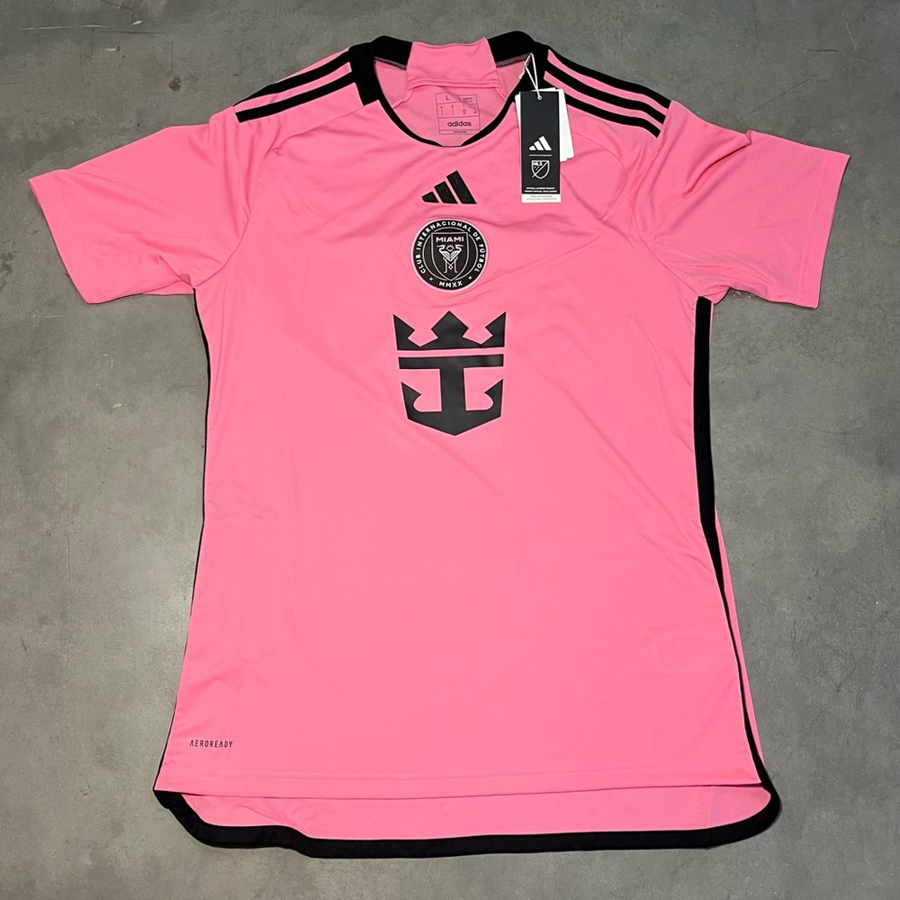 Adidas Inter Miami CF 24/25 Messi Home Jersey MSRP $130 Jersey Size Large NWT